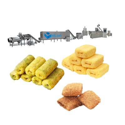 Core filling puffed snack food corn tube extruder hollow snacks making machine