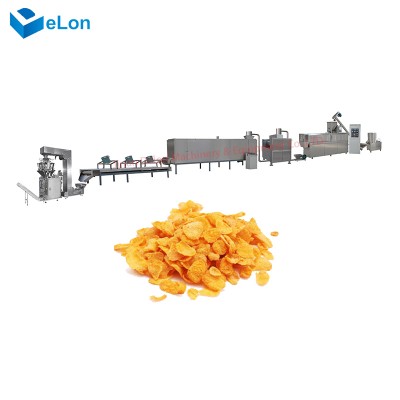 Automatic cornflakes making machine easy production line