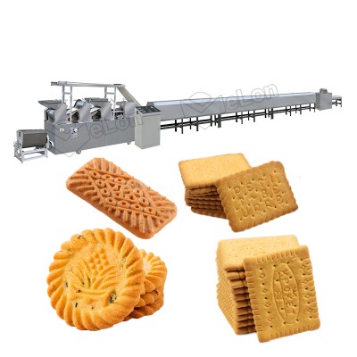 Automatic small size biscuit making machine complete line