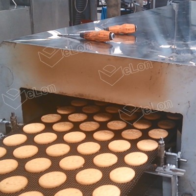 Biscuit making machine baking equipment