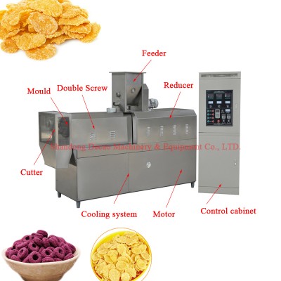 Automatic machinery industry equipment corn flakes making machine