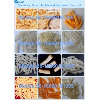 ss304 stainless steel 3d single screw extruded snack pellet food making machine manufacturer