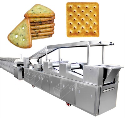 Full line automatic soft and hard biscuit making machinery