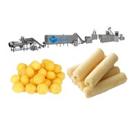 Corn puffs extruder machine corn sticks extruder making machine puff par food production equipment