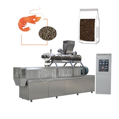 Pet food extruder animal feed making machine processing line for dog cat fish bird pellet