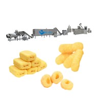 Puffed corn cheese snack food making machine production line