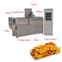 Automatic crackers frying line