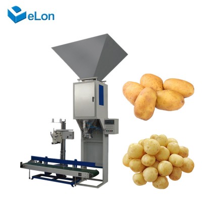 Potato packing machine